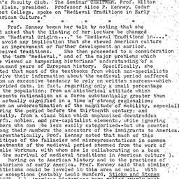 Minutes, 1971-10-12. Early ...