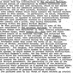 Minutes, 1971-11-09. Early ...