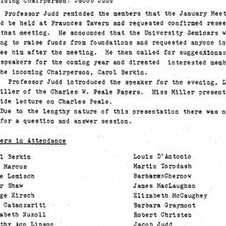 Minutes, 1979-11-13. Early ...
