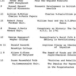 Schedules, Early American H...