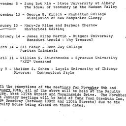Schedules, Early American H...