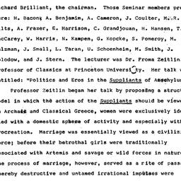 Minutes, 1981-11-21. Classi...