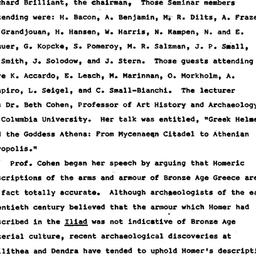 Minutes, 1981-10-20. Classi...