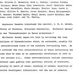 Minutes, 1983-11-17. Classi...