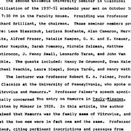 Minutes, 1980-10-16. Classi...