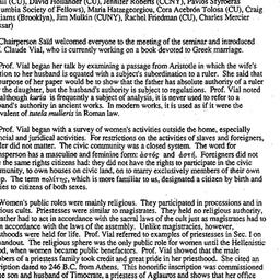 Minutes, 1993-02-18. Classi...