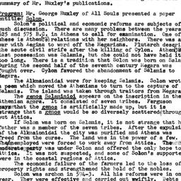 Minutes, 1961-11-16. Classi...