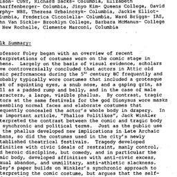 Minutes, 1999-11-18. Classi...