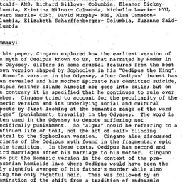 Minutes, 1999-10-21. Classi...