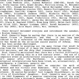 Minutes, 1995-10-19. Classi...
