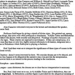 Minutes, 1995-11-09. Classi...