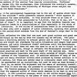 Minutes, 1971-11-18. Classi...