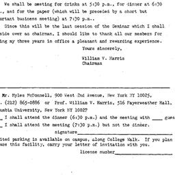 Announcements, 1980-04-17. ...