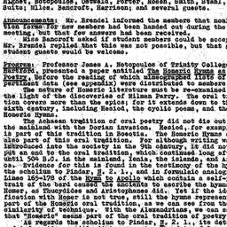 Minutes, 1961-02-16. Classi...