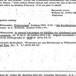 Announcements, 1975-02-20. ...
