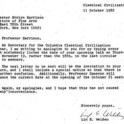 Correspondence, 1982-11-11....