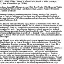Minutes, 1992-02-20. Classi...
