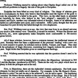 Minutes, 1997-01-16. Classi...