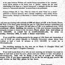 Announcements, 1997-02-03. ...