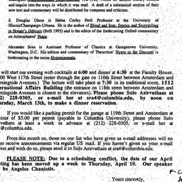 Announcements, 1997-02-26. ...