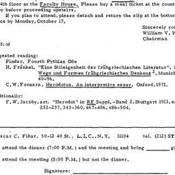 Announcements, 1977-10-20. ...
