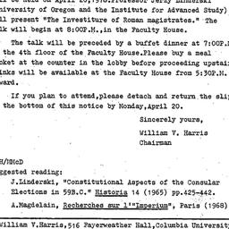 Announcements, 1978-04-20. ...