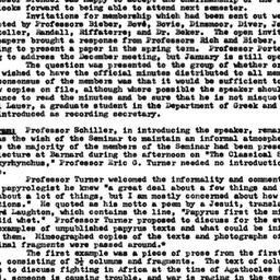 Minutes, 1957-11-21. Classi...