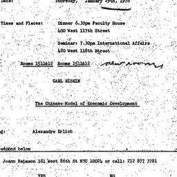 Announcements, 1976-01-29. ...