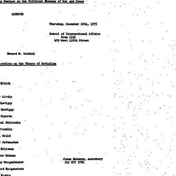 Minutes, 1975-12-18. Politi...
