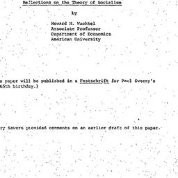 Speaker's paper, 1975-1...