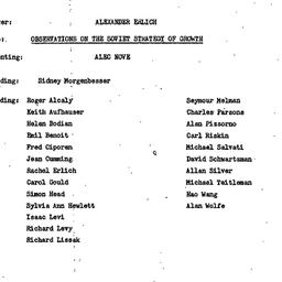 Minutes, 1975-10-30. Politi...