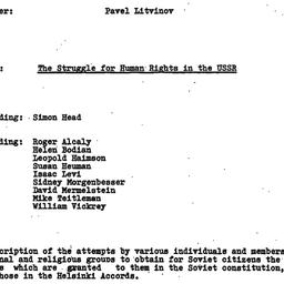 Minutes, 1979-04-26. Politi...