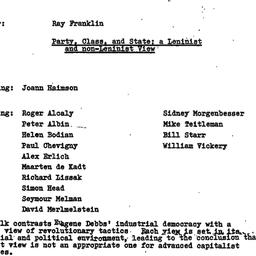 Minutes, 1978-12-07. Politi...