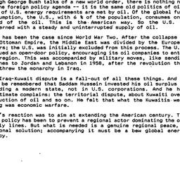 Minutes, 1991-03-28. Politi...