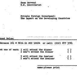 Announcements, 1974-04-04. ...
