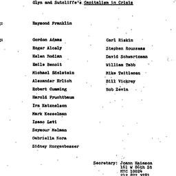 Minutes, 1974-01-31. Politi...