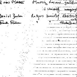 Minutes, 2001-02-01. Politi...
