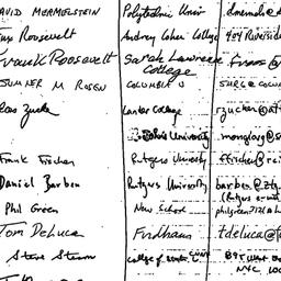 Minutes, 2000-11-30. Politi...