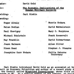 Minutes, 1982-03-25. Politi...