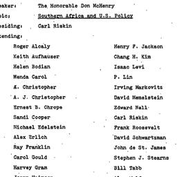 Minutes, 1981-12-07. Politi...