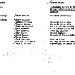Minutes, 1987-01-29. Politi...