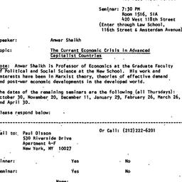 Announcements, 1986-09-25. ...
