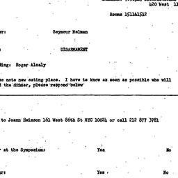Announcements, 1976-12-16. ...
