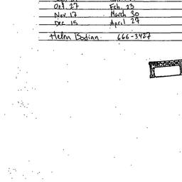 Schedules, Political Econom...