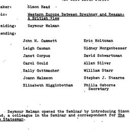 Minutes, 1981-03-26. Politi...