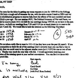 Correspondence, 2000-06-08....