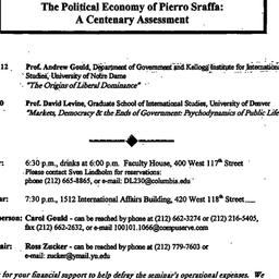 Announcements, 1998-02-26. ...