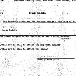 Announcements, 1972-05-25. ...