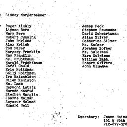 Minutes, 1973-01-25. Politi...