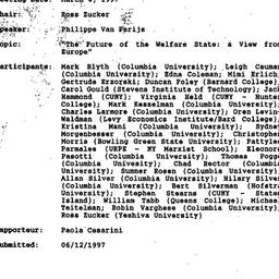 Minutes, 1997-03-04. Politi...